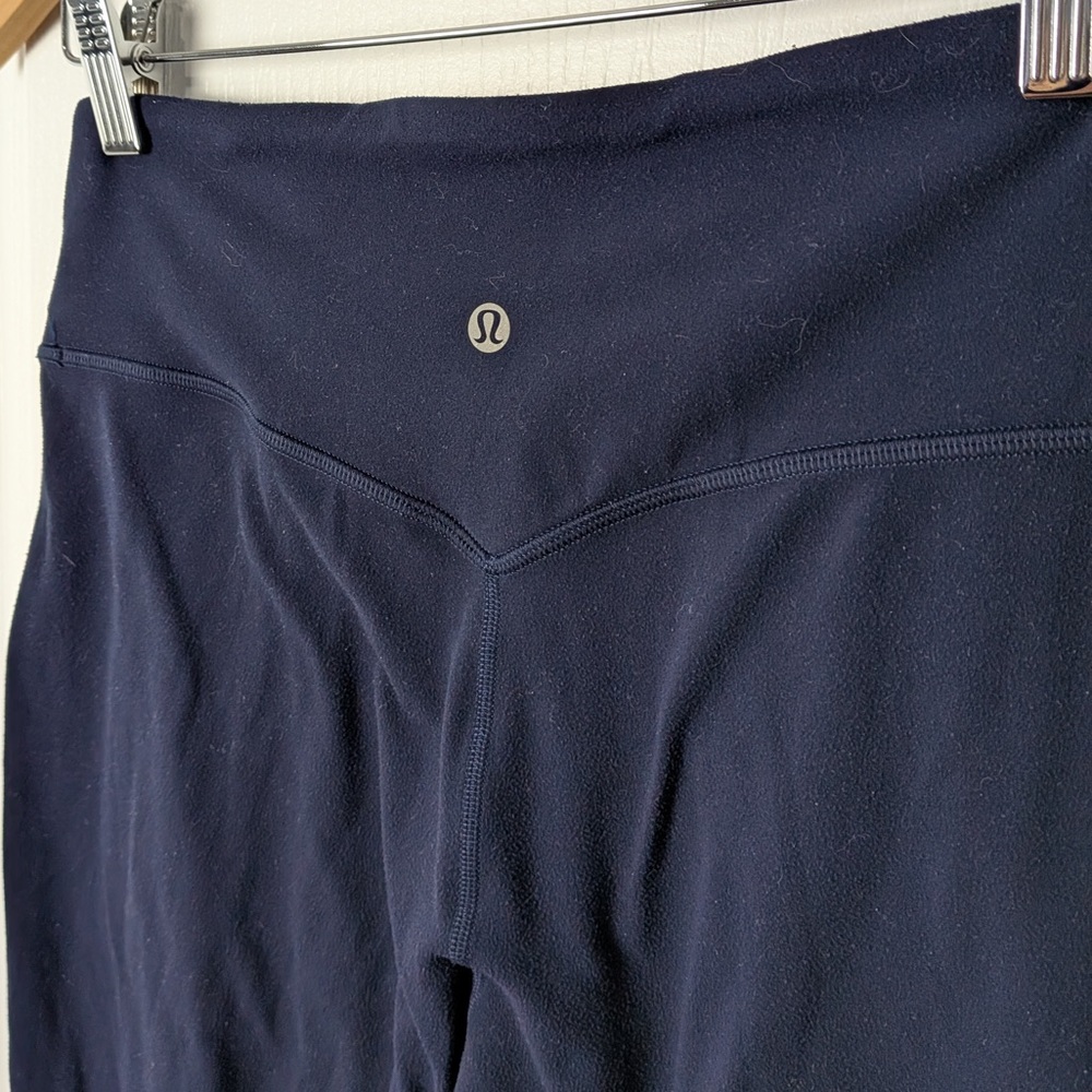Lululemon Align High-Rise Jogger Crop 23" True Navy Nulu Pants Size 6 #176 - Picture 6 of 7
